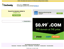 Tablet Screenshot of caddjob.com